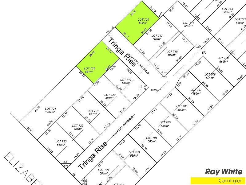 Lot 725 and 726 Tringa Rise, East Cannington WA 6107