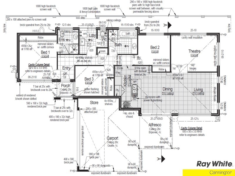 184a Fremantle Road, Gosnells WA 6110 Floorplan
