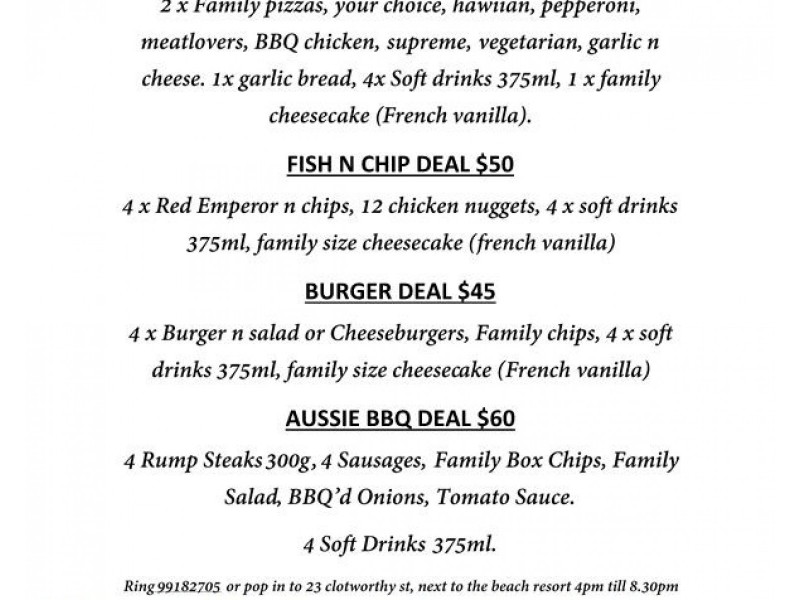 Dirt, Dust n Diesel Outback Restaurant – Clotworthy Street, Kalbarri WA 6536