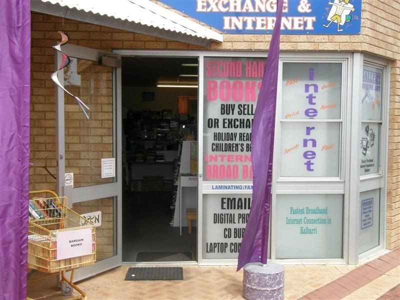 Traveller’s Book Exchange and Internet – Kalbarri Lane, Kalbarri WA 6536