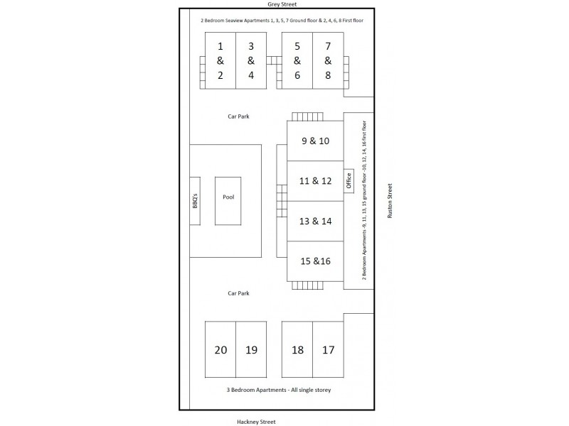 15/32 Grey Street – Murchison View Apartments, Kalbarri WA 6536 Floorplan