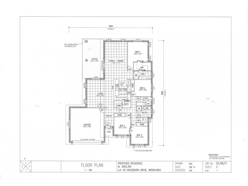 20 Kingsbarn Drive, Wondunna QLD 4655 Floorplan