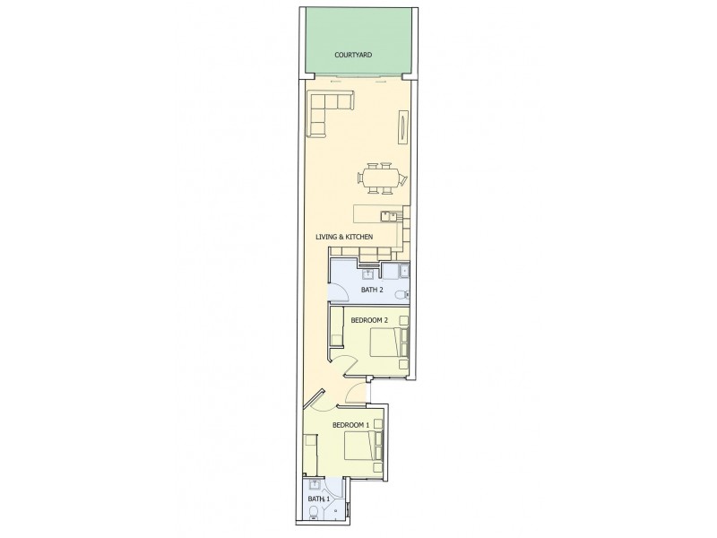4B/174 Forrest Parade, Rosebery NT 0832 Floorplan