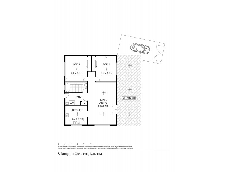 8 Dongara Court, Karama NT 0812 Floorplan