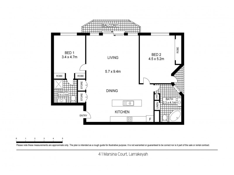 4/1 Marsina Court, Larrakeyah NT 0820 Floorplan