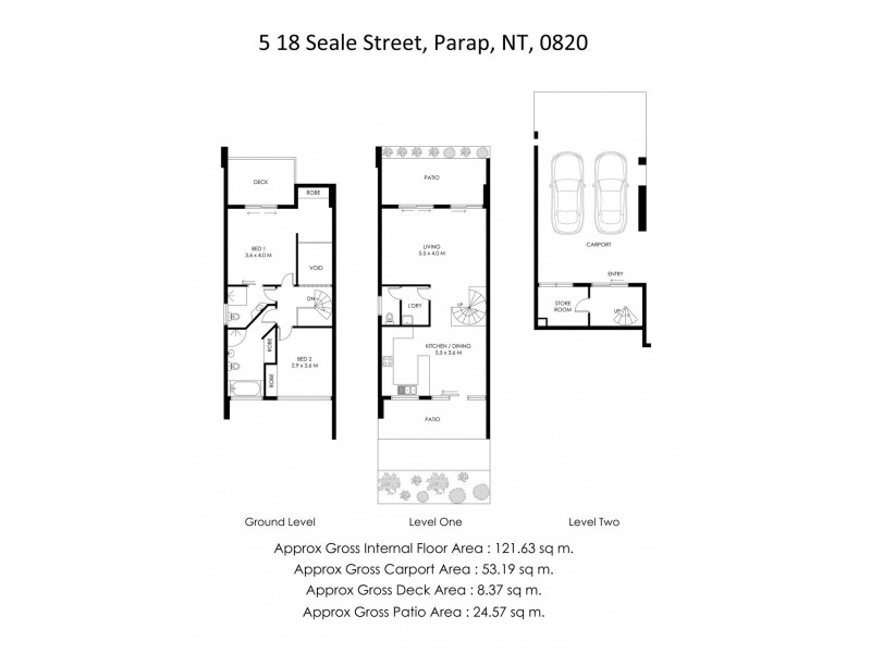 5/18 Seale Street, Fannie Bay NT 0820 Floorplan