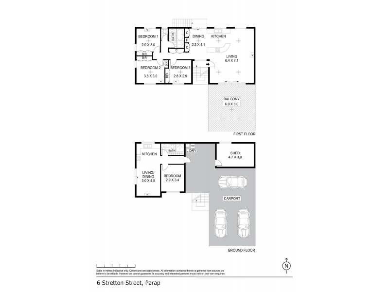 6 Stretton Street, Parap NT 0820 Floorplan