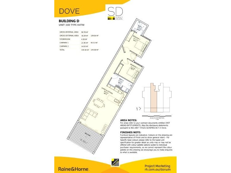 13D/174 Forrest Parade, Rosebery NT 0832 Floorplan