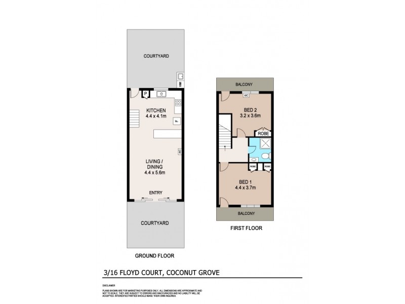 3/16 Floyd Court, Coconut Grove NT 0810 Floorplan