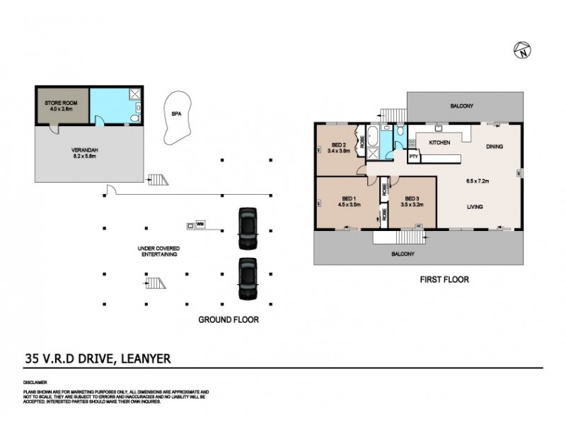 35 VRD Drive, Leanyer NT 0812 Floorplan