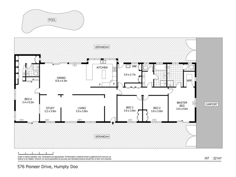 576 Pioneer Drive, Humpty Doo NT 0836 Floorplan