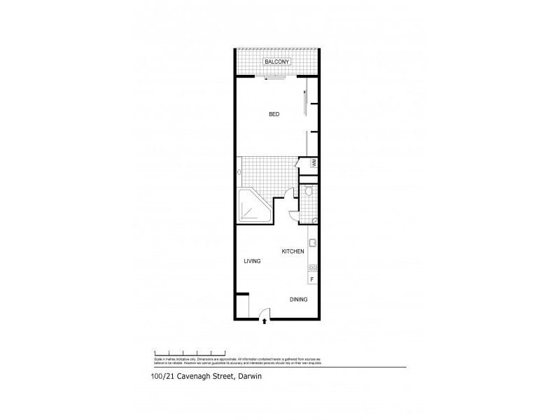 100/21 Cavenagh Street, Darwin NT 0800 Floorplan