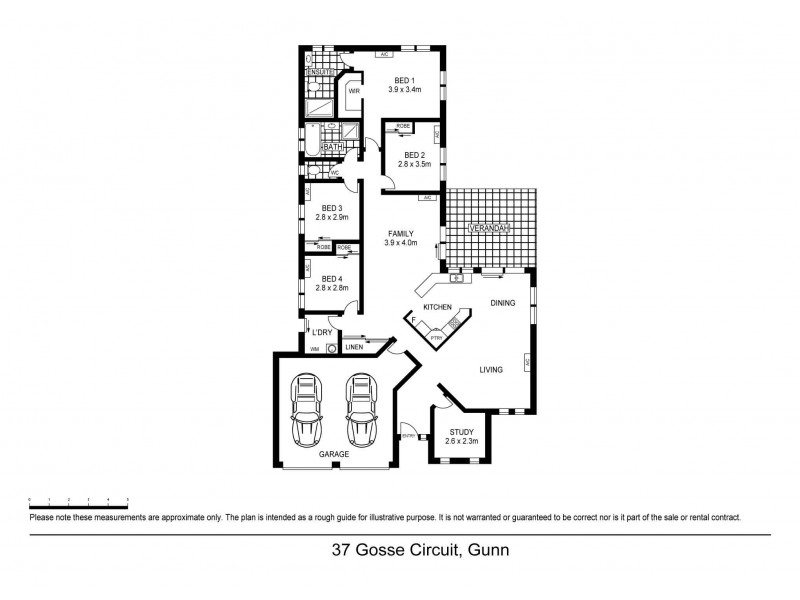37 Gosse Circuit, Gunn NT 0832 Floorplan