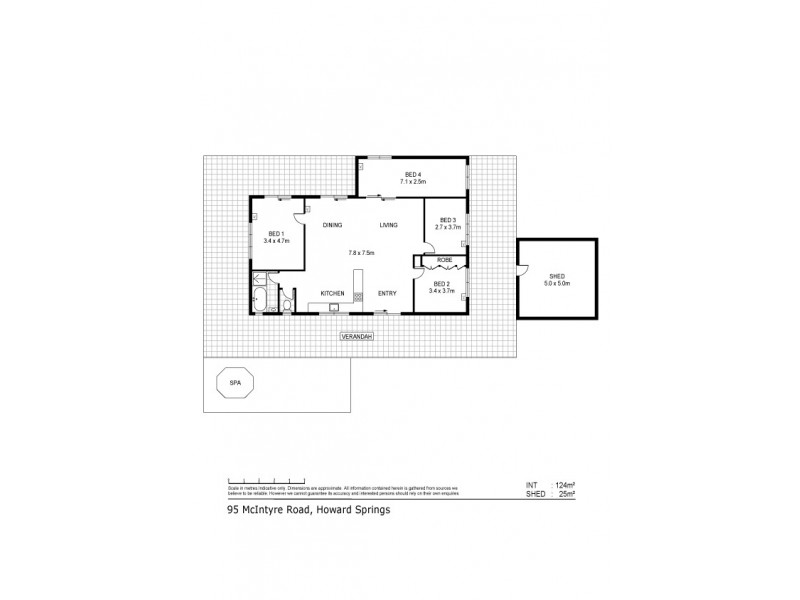 95 McIntyre Road, Howard Springs NT 0835 Floorplan