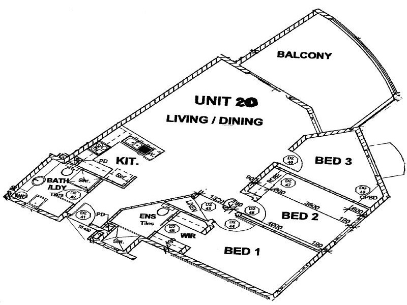 20/102 McMinn Street, Darwin NT 0800 Floorplan