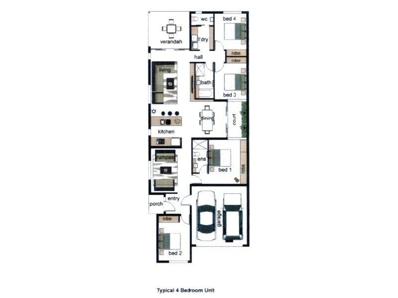 7/30 Matla Crescent, Lyons NT 0810 Floorplan