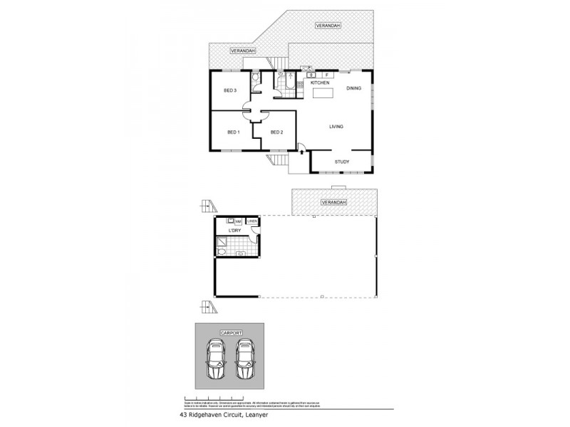 43 Ridgehaven Circuit, Leanyer NT 0812 Floorplan