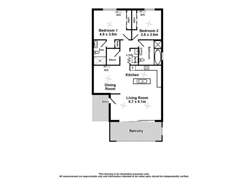 2/22 Coronation Drive, Stuart Park NT 0820 Floorplan