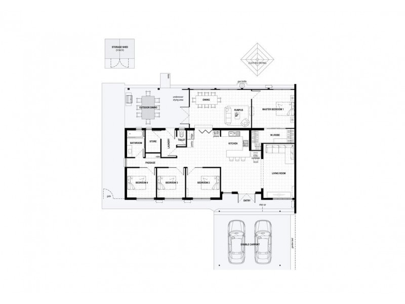 14 Mahogany Crescent, Karama NT 0812 Floorplan