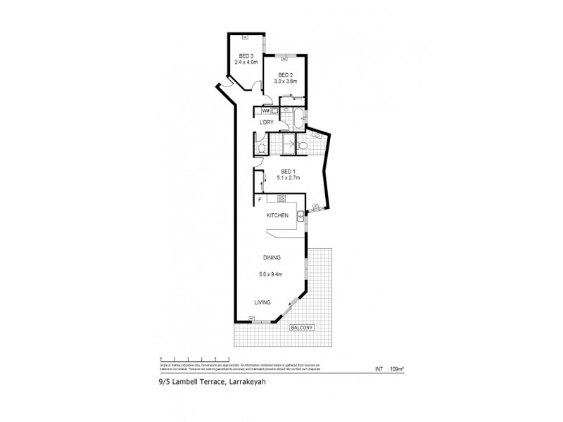 9/5 Lambell Terrace, Larrakeyah NT 0820 Floorplan