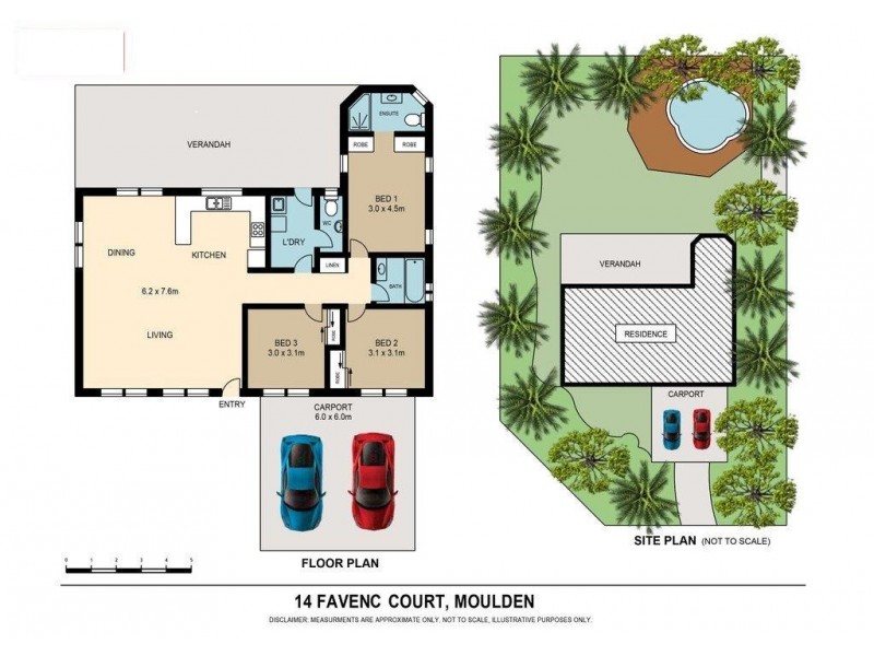 14 Favenc Court, Moulden NT 0830 Floorplan