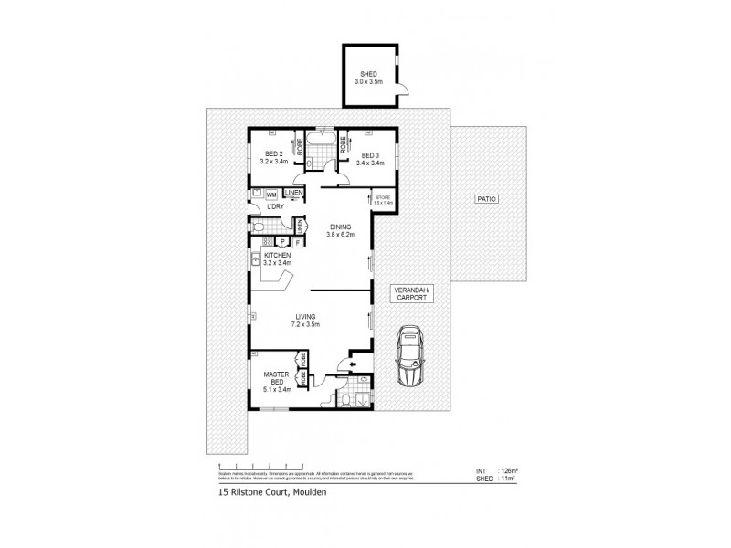 15 Rilstone Court, Moulden NT 0830 Floorplan