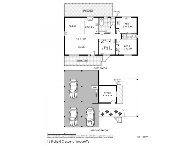 41 Sibbald Crescent, Woodroffe NT 0830 Floorplan