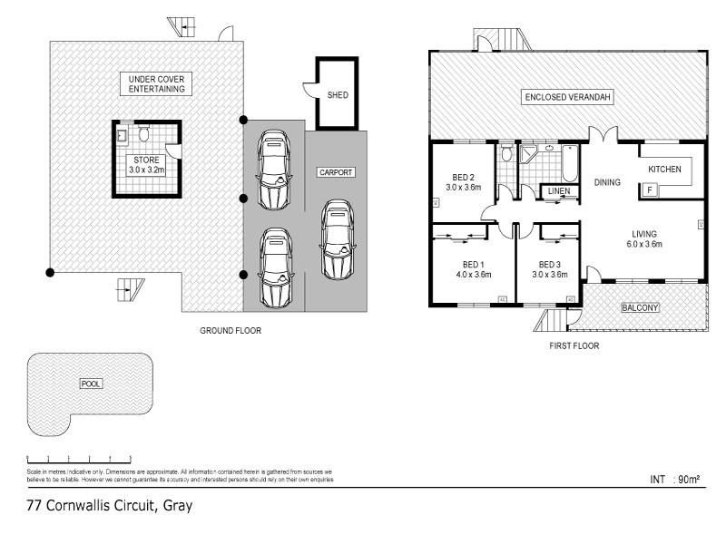 77 Cornwallis Circuit, Gray NT 0830 Floorplan