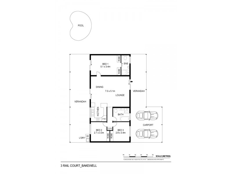 3 Rail Court, Bakewell NT 0832 Floorplan