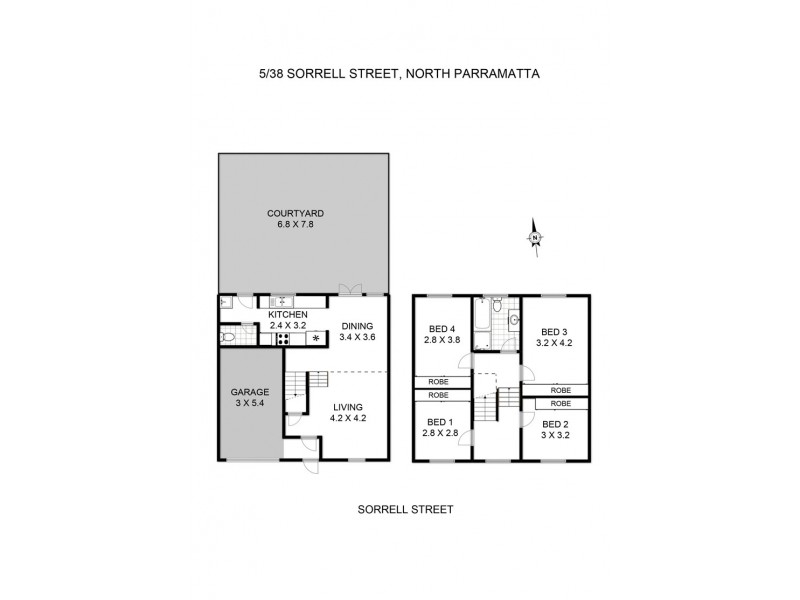 5/38 Sorrell Street, North Parramatta NSW 2151 Floorplan