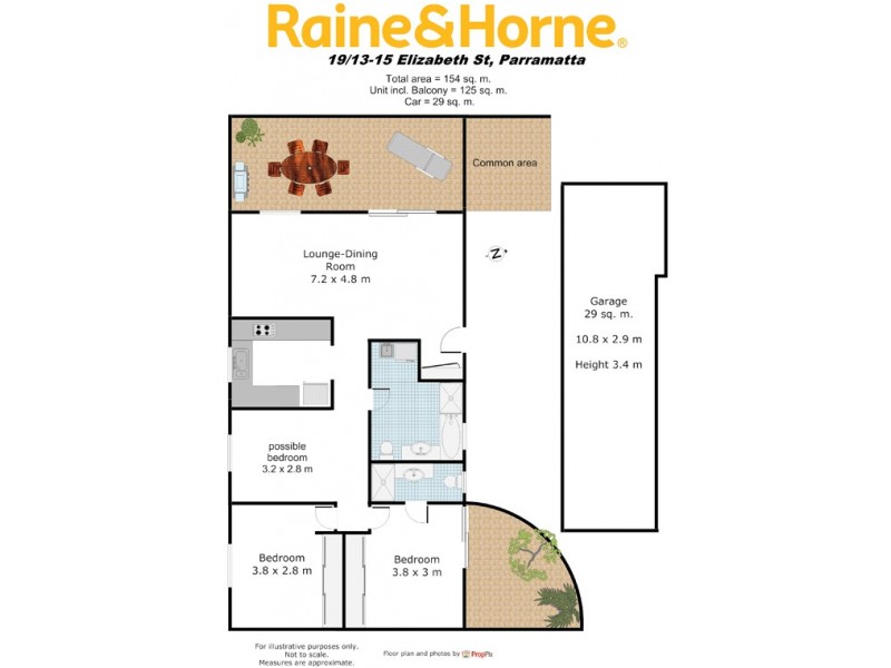 19/13-15 Elizabeth Street, Parramatta NSW 2150 Floorplan