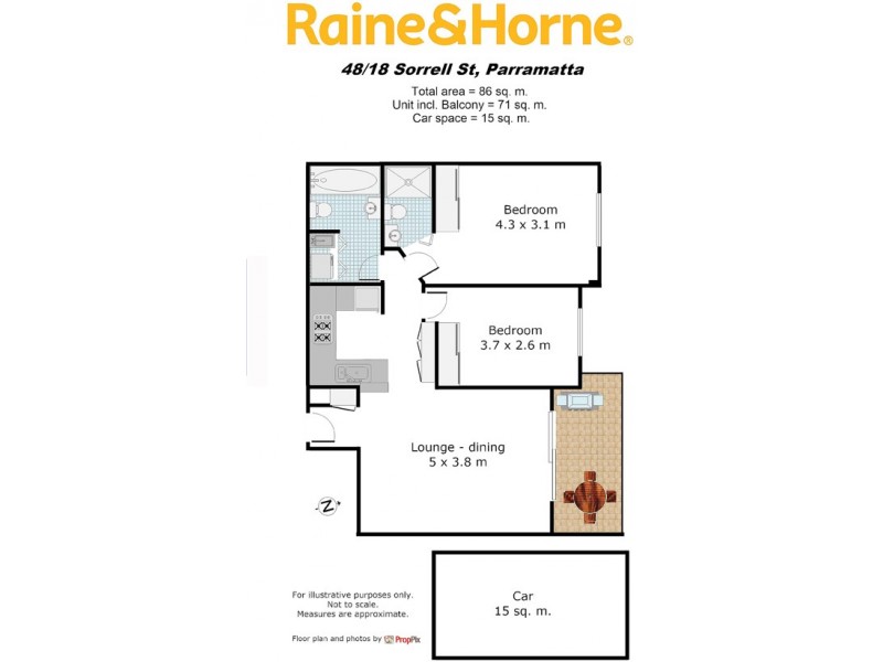 48/18 Sorrell Street, Parramatta NSW 2150 Floorplan