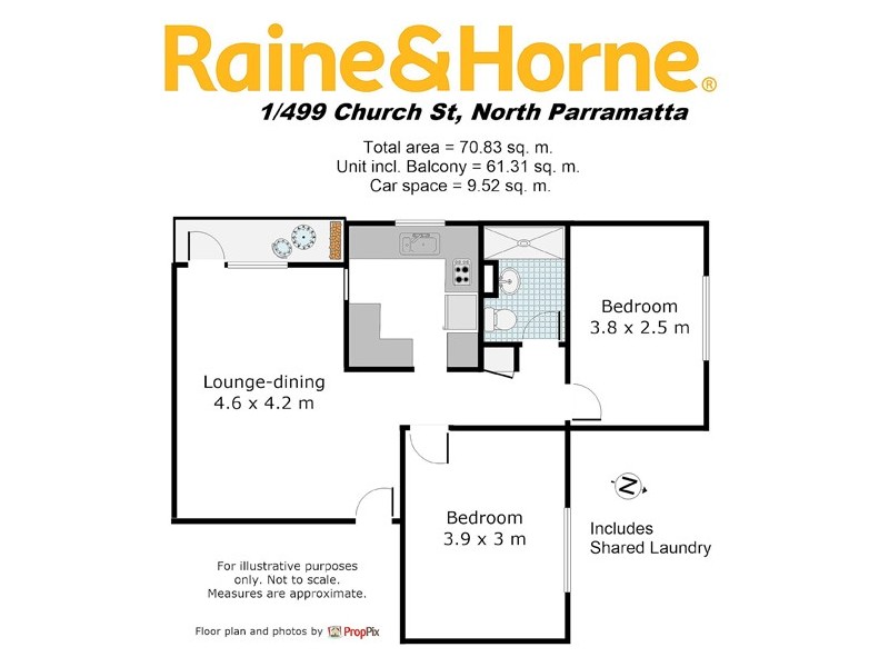 1/499 Church Street, North Parramatta NSW 2151 Floorplan