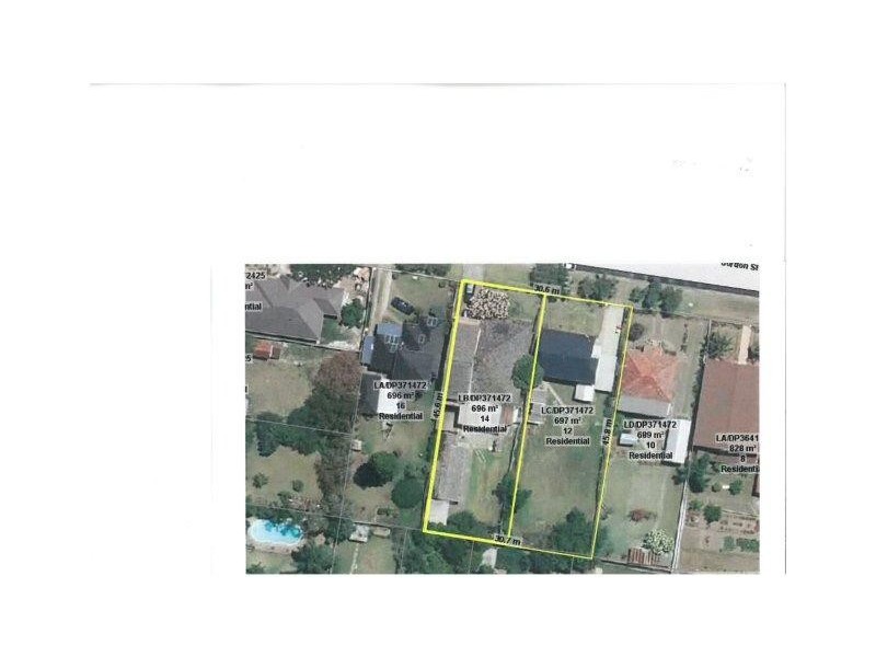 12 and 14 Gordon Street, Blacktown NSW 2148