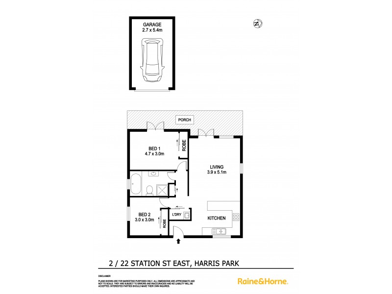2/22 Station Street East, Parramatta NSW 2150 Floorplan