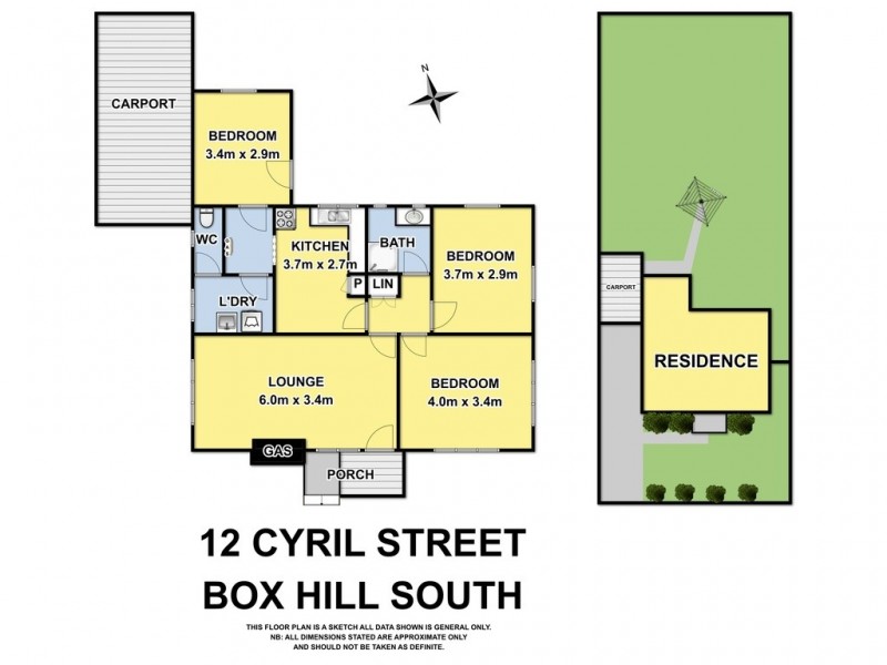 12 Cyril Street, Box Hill South VIC 3128 Floorplan