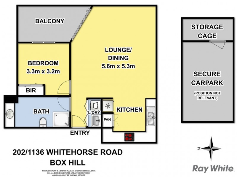 202/1136 Whitehorse Road, Box Hill VIC 3128 Floorplan