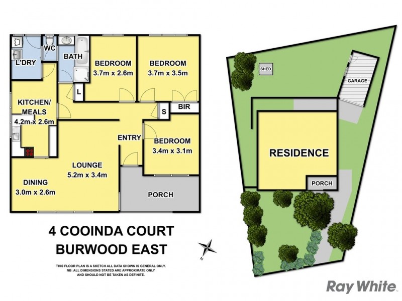 4 Cooinda Court, Burwood East VIC 3151 Floorplan