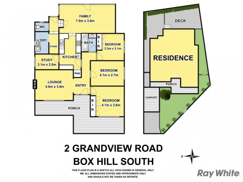2 Grandview Road, Box Hill South VIC 3128 Floorplan