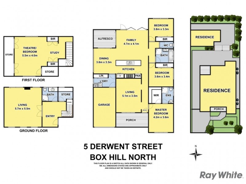 5 Derwent Street, Box Hill North VIC 3129 Floorplan