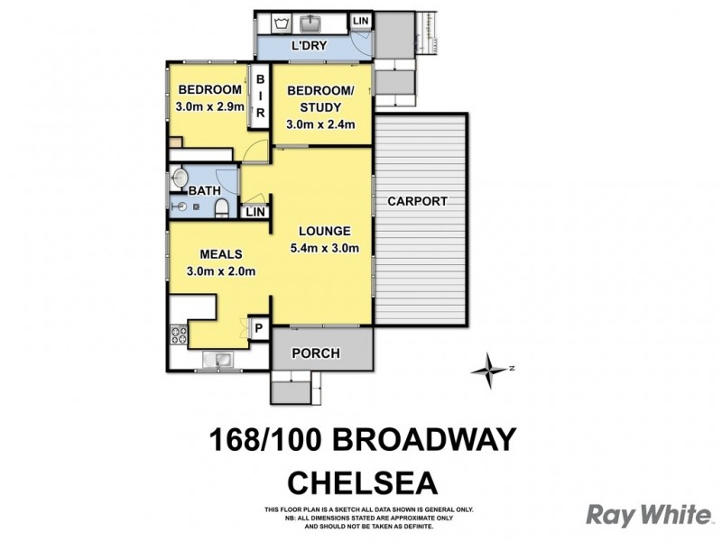 168/100 Broadway, Chelsea VIC 3196 Floorplan