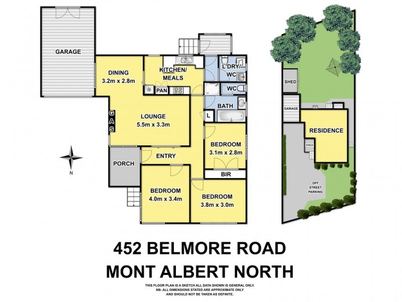 452 Belmore Road, Mont Albert North VIC 3129 Floorplan