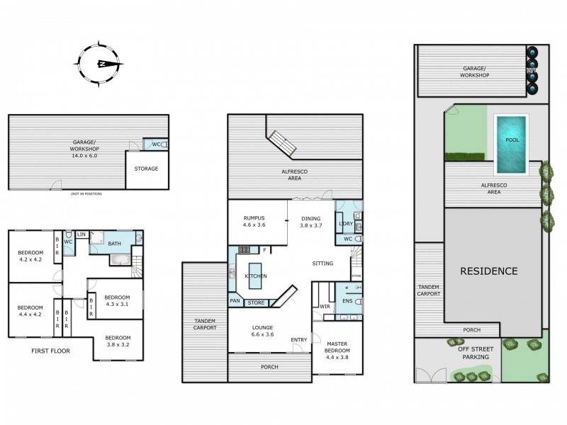 86 Leeds Street, Doncaster East VIC 3109 Floorplan