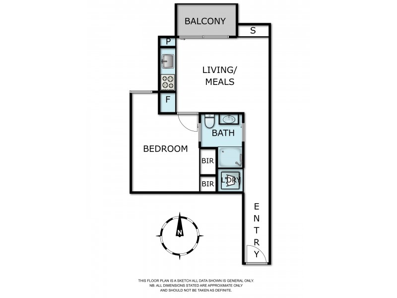 805/518 Swanston Street, Carlton VIC 3053 Floorplan