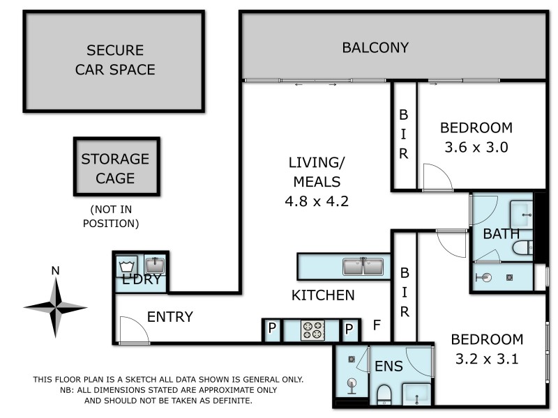 205/2-4 Elland Avenue, Box Hill VIC 3128 Floorplan