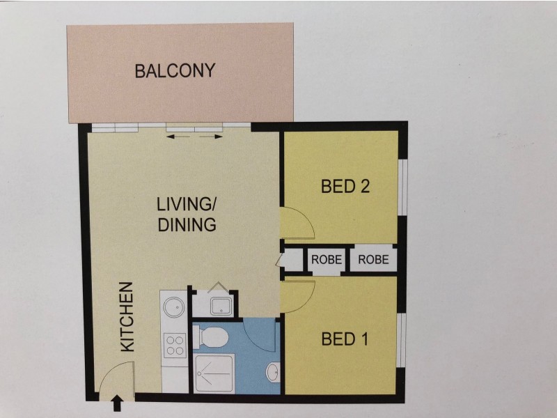 401/20 Poplar Street, Box Hill VIC 3128 Floorplan