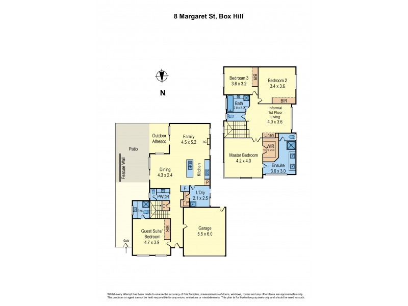 8 Margaret Street, Box Hill VIC 3128 Floorplan