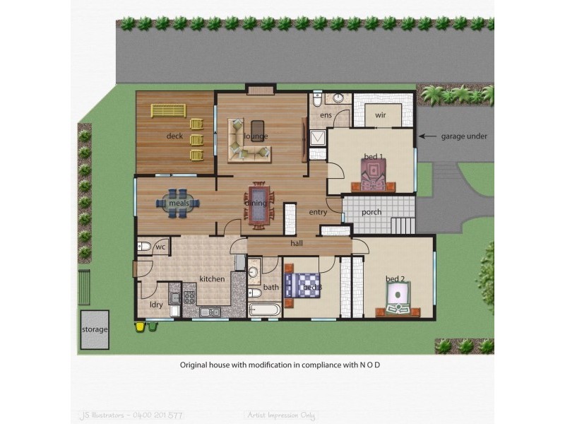 14 Narallah Grove, Box Hill North VIC 3129 Floorplan