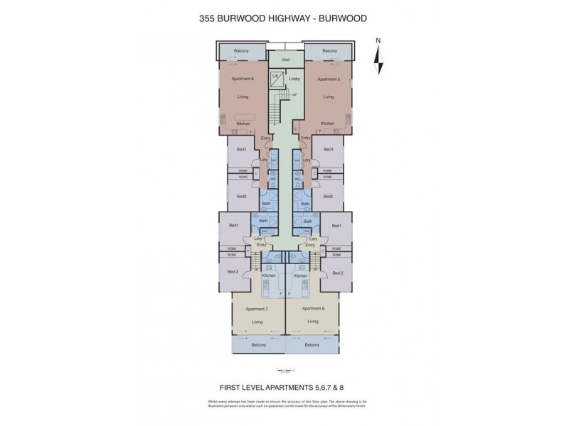 7/355 Burwood Highway, Burwood VIC 3125 Floorplan