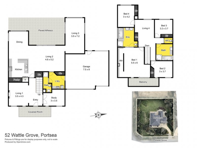 52 Wattle Grove, Portsea VIC 3944 Floorplan